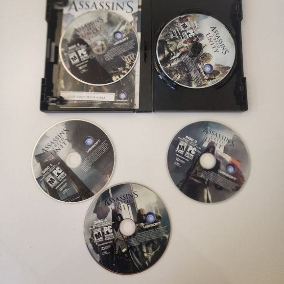 Assassin's Creed Unity Limited Edition PC video game 2014 5 discs - Picture 3 of 4